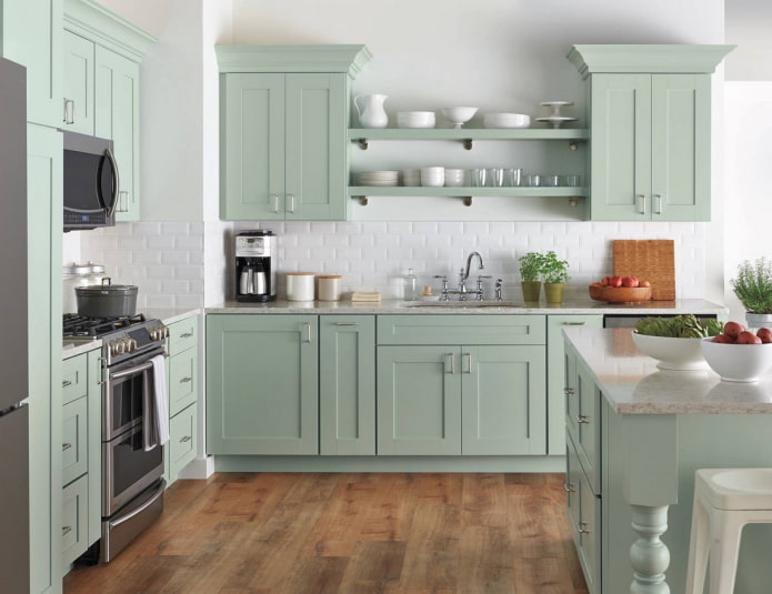 mint classic style set