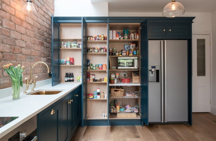 refrigerator in the furniture niche refrigerator in the furniture niche