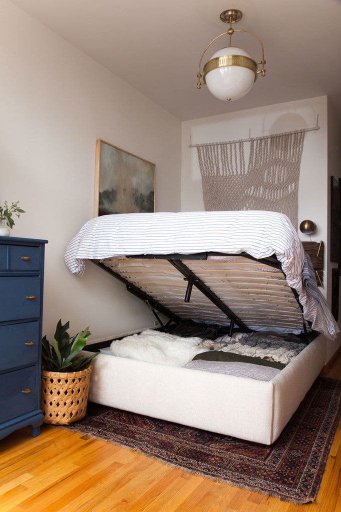 things inside the bed