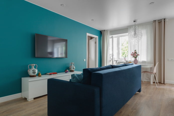 General view of the living room