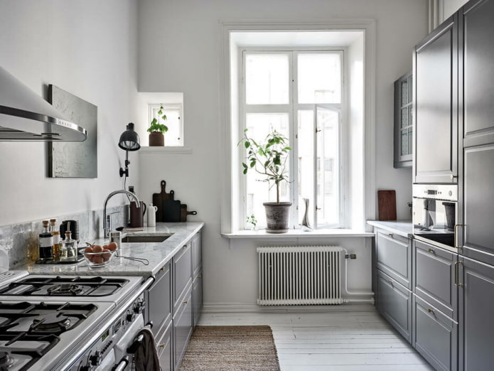 scandi style kitchen