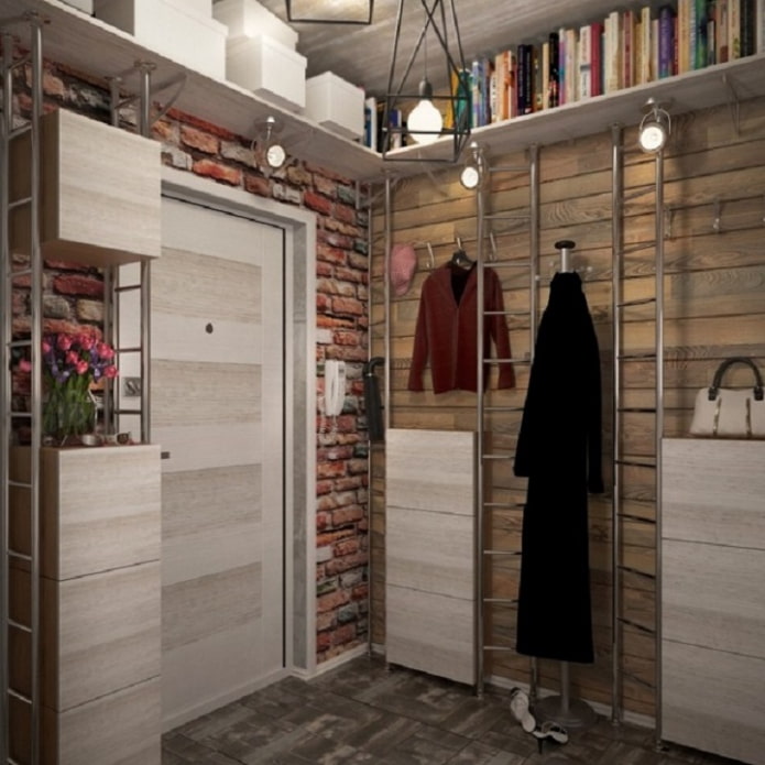 open mezzanine in the hallway