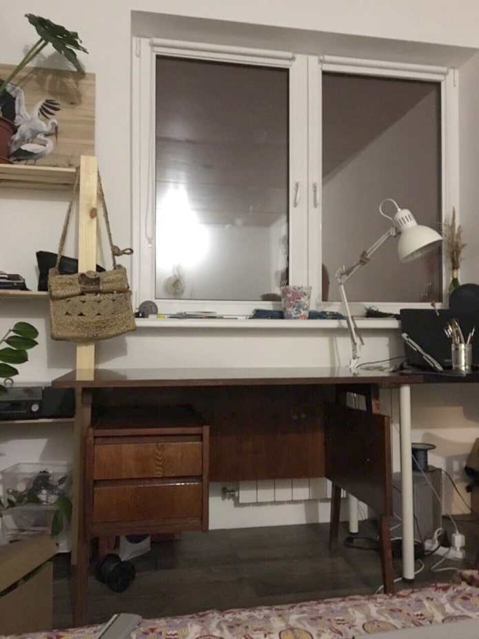 Table before rework Table before rework