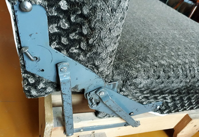 Worn out sofa Worn out sofa