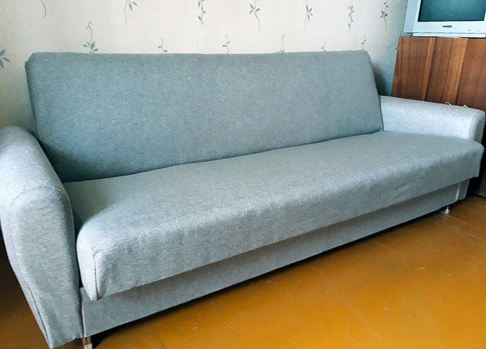 Tightened soviet sofa Tightened soviet sofa