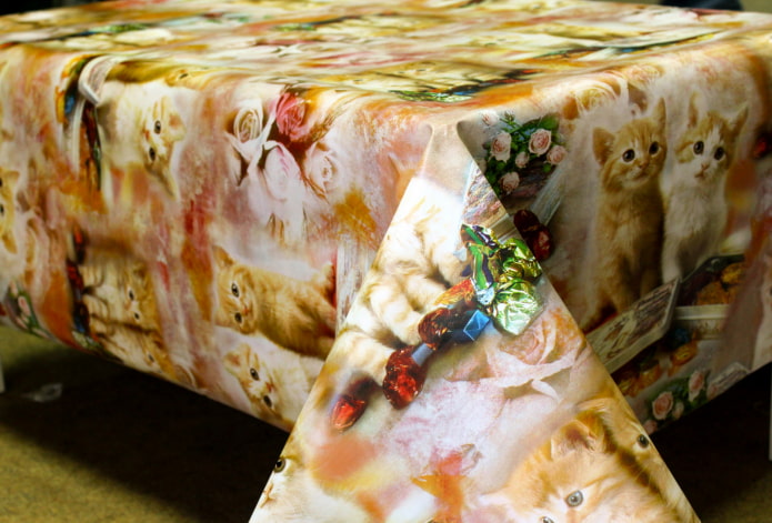 Oilcloth tablecloth Oilcloth tablecloth