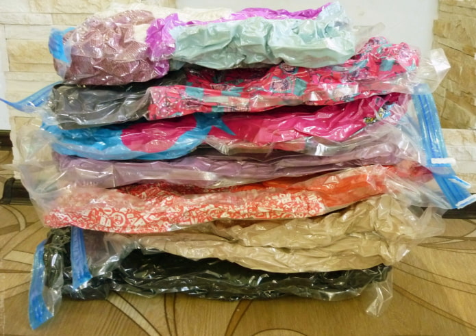 Vacuum bags Vacuum bags