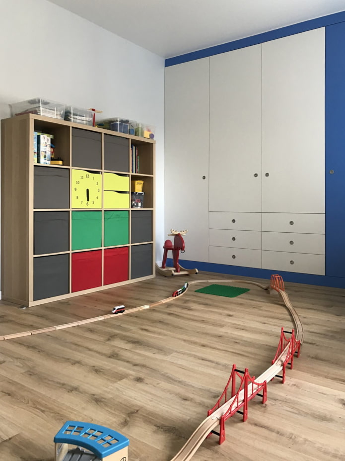 KALLAX in the nursery