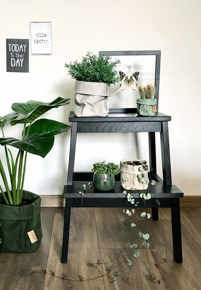 Backwem painted black