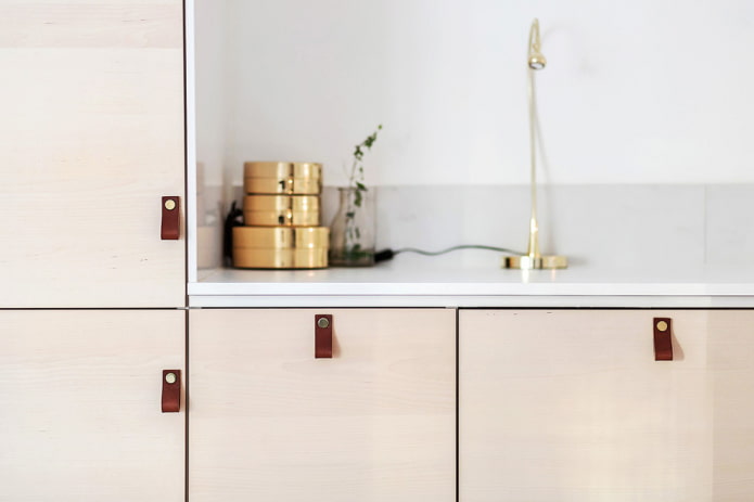 Homemade leather pens