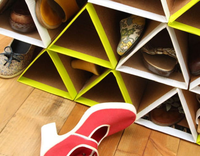 Ready-made shoe rack with your own hands Ready-made shoe rack with your own hands