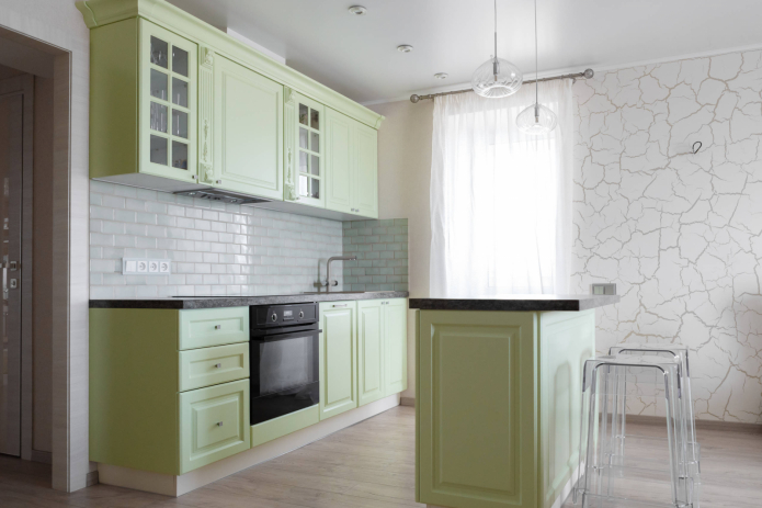 tulle for olive kitchen