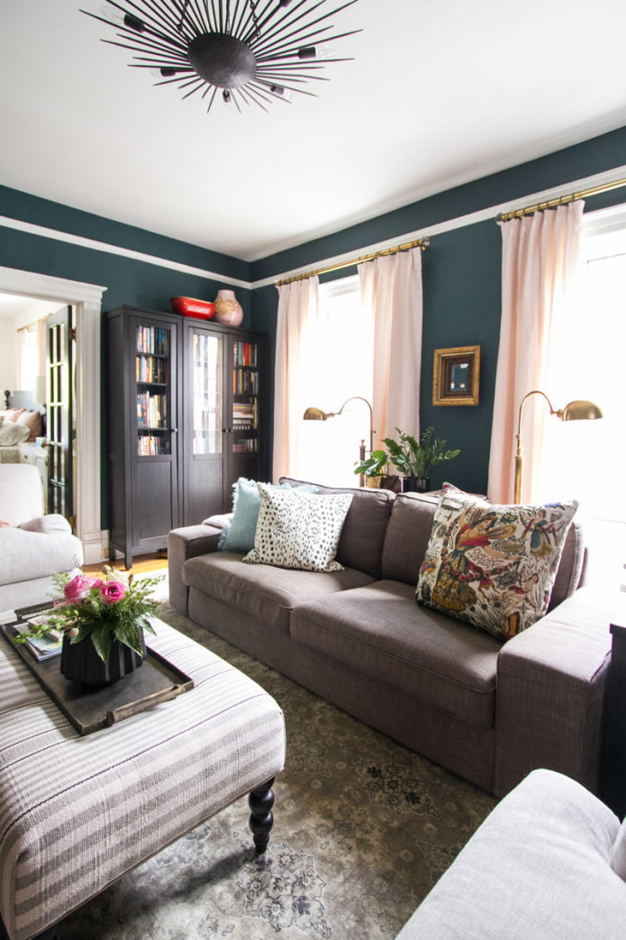 two windows on one wall