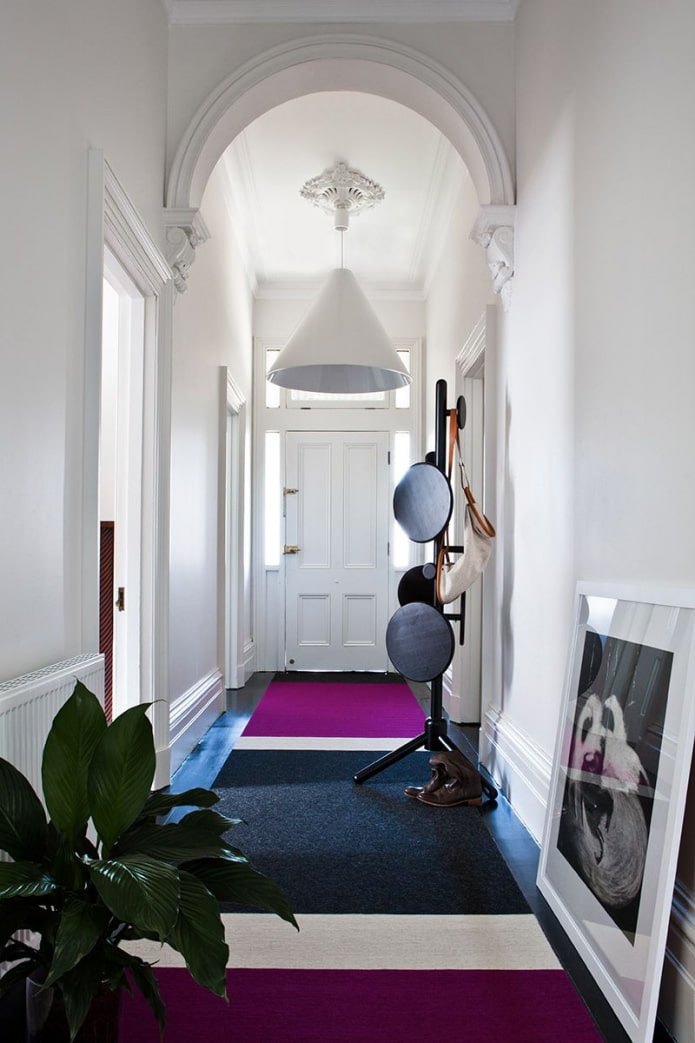 stylish long corridor
