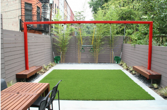 Backyard swing Backyard swing