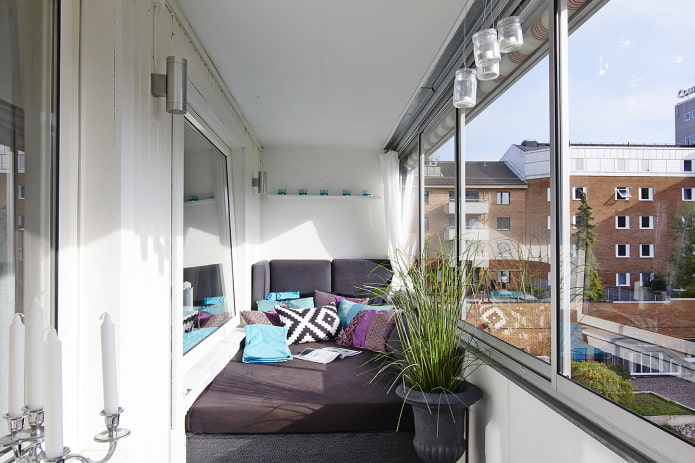 sofa on the balcony sofa on the balcony