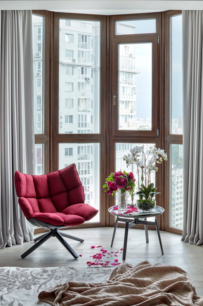 loggia combined with a room