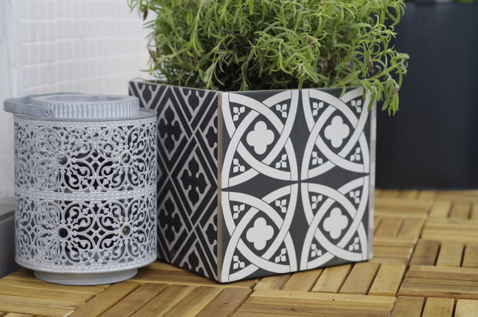 Tile planters Tile planters