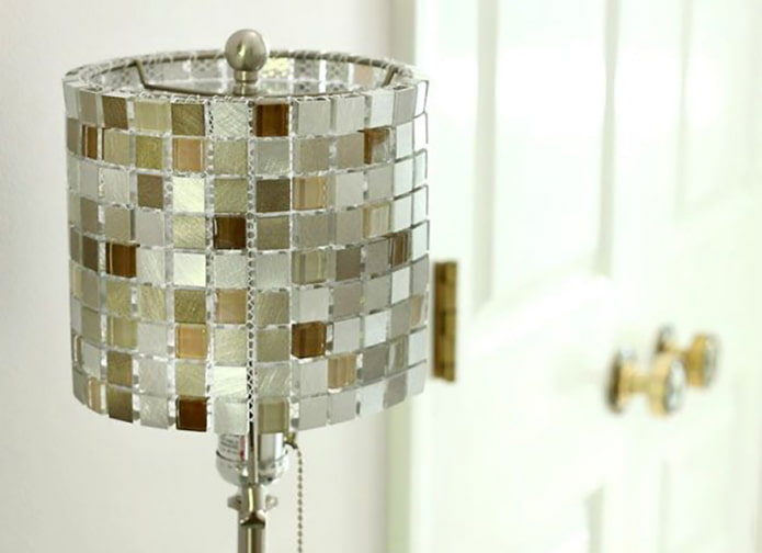Mosaic lampshade Mosaic lampshade