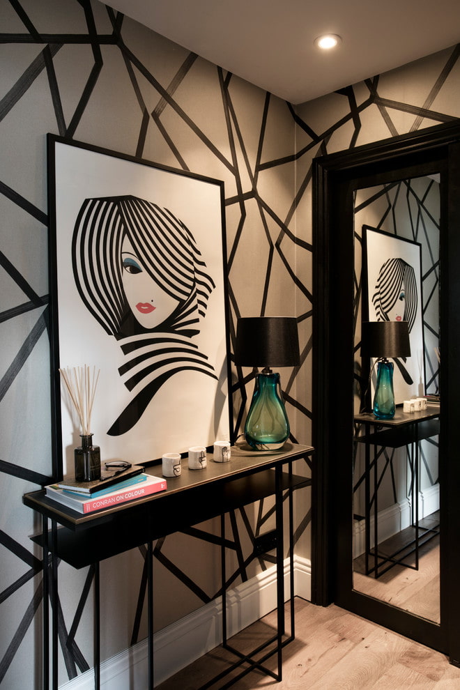 Painting at the entrance Painting at the entrance