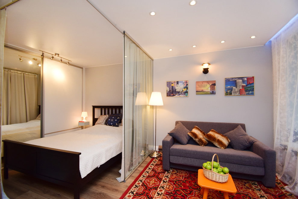 Design of a small Khrushchev 30 sq m