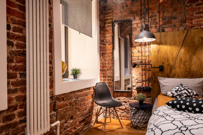 Suspension in the loft bedroom