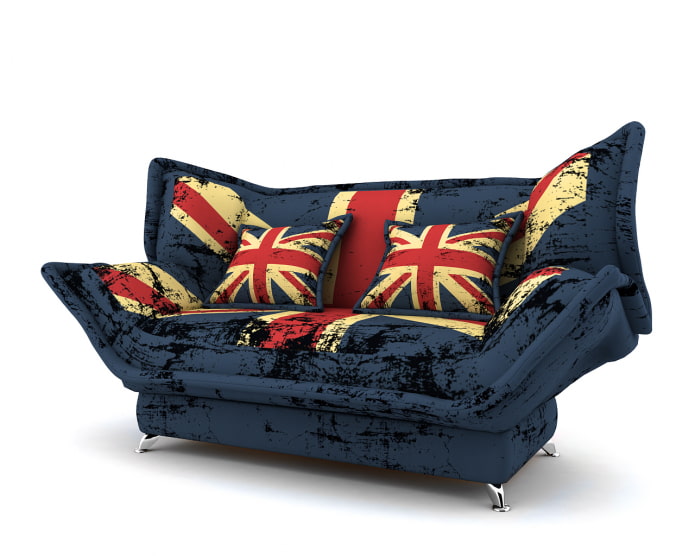 sofa with print sofa with print