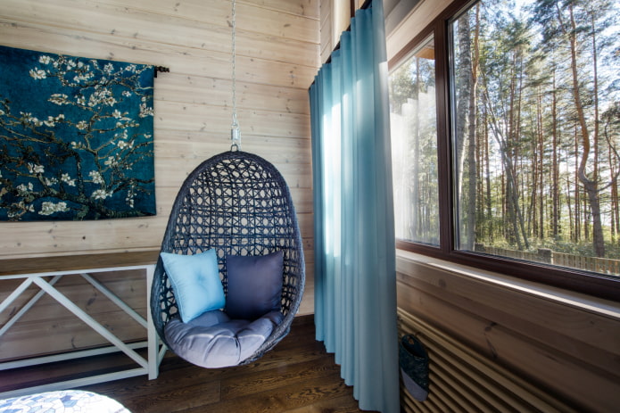 suspension chair for summer cottages