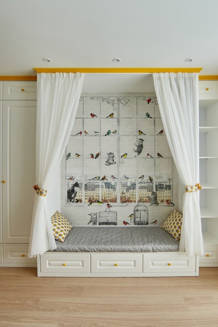 false window in the nursery