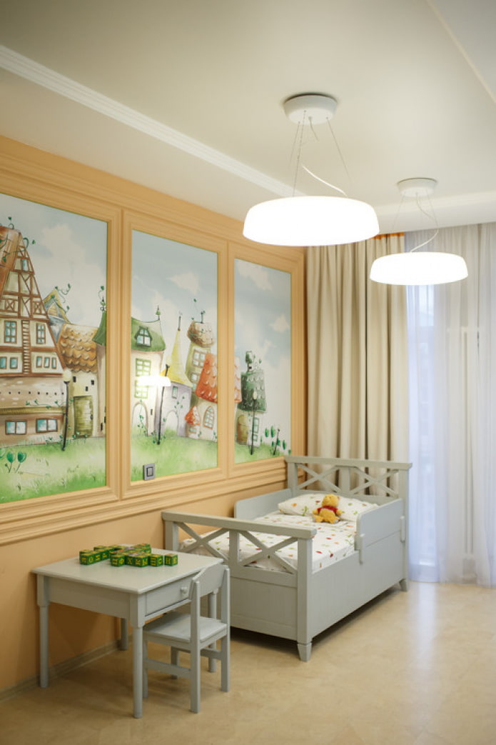 nursery with false window