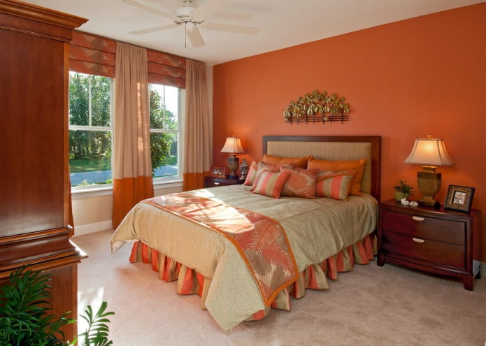 orange bedroom orange bedroom