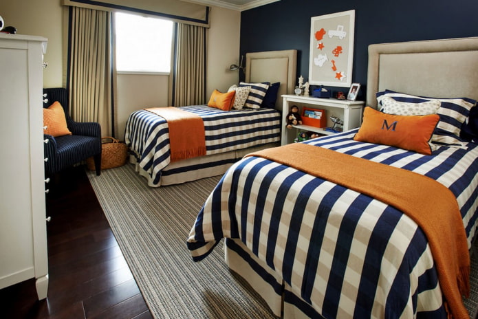 combination of blue and orange combination of blue and orange