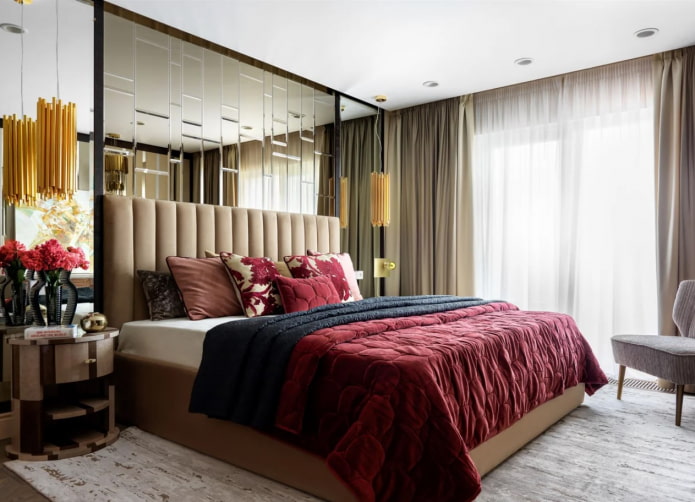 bedroom in modern style