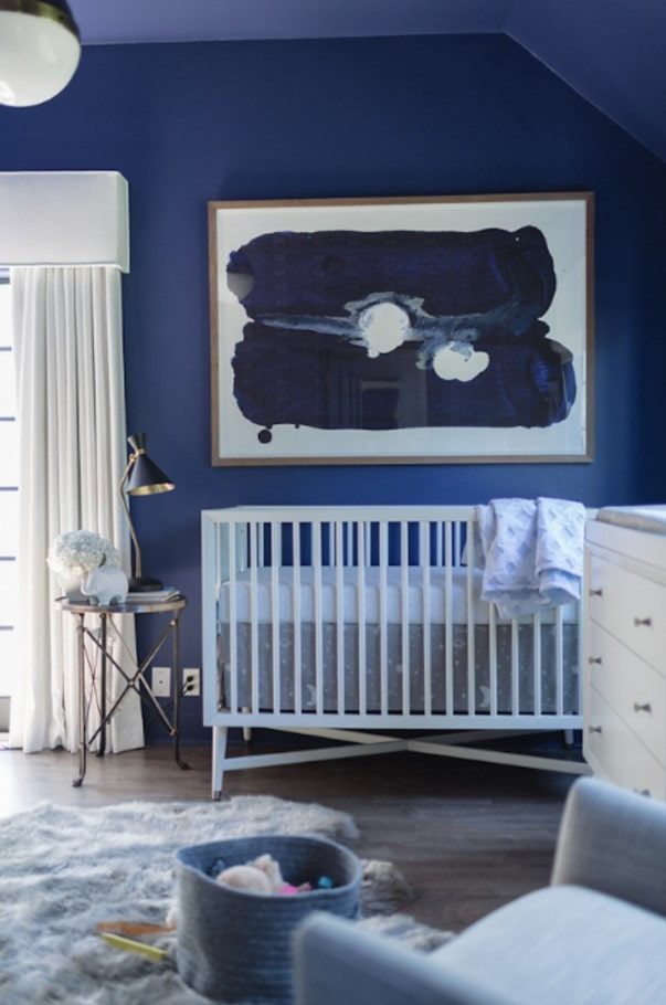 blue walls in the nursery blue walls in the nursery