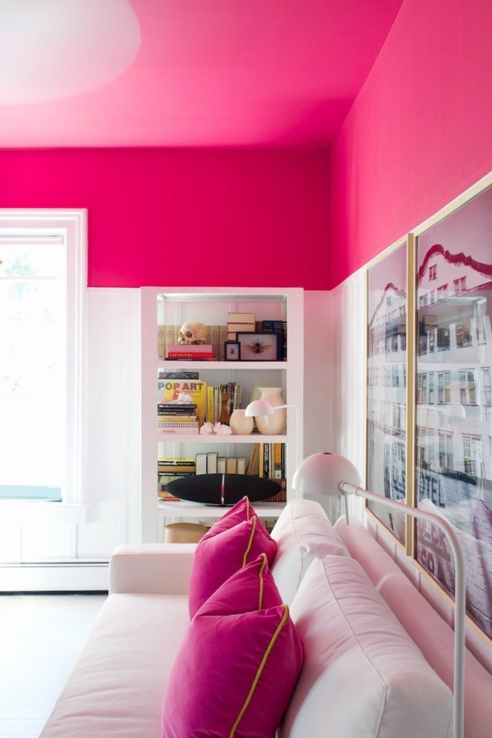 hot pink walls hot pink walls