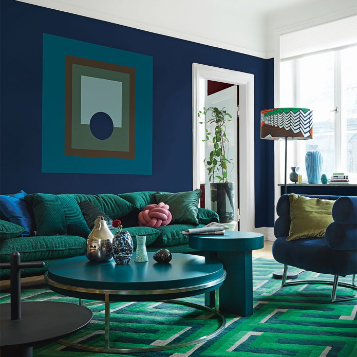 blue-green living room blue-green living room