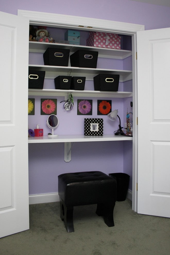 Workplace in the pantry