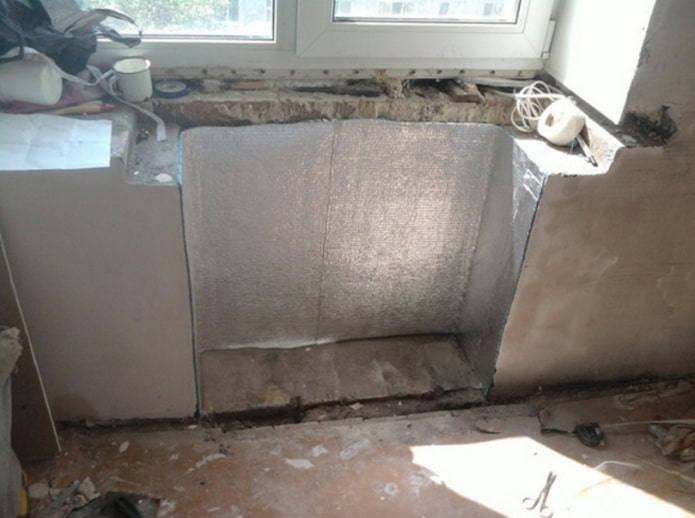 insulation of the Khrushchev refrigerator insulation of the Khrushchev refrigerator