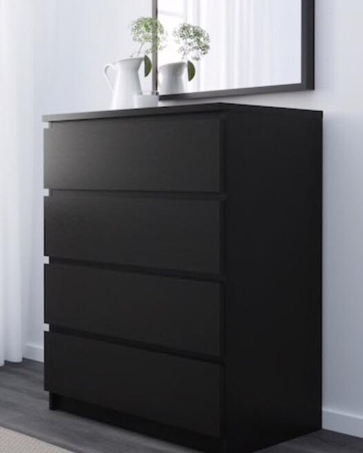dark dresser malm dark dresser malm