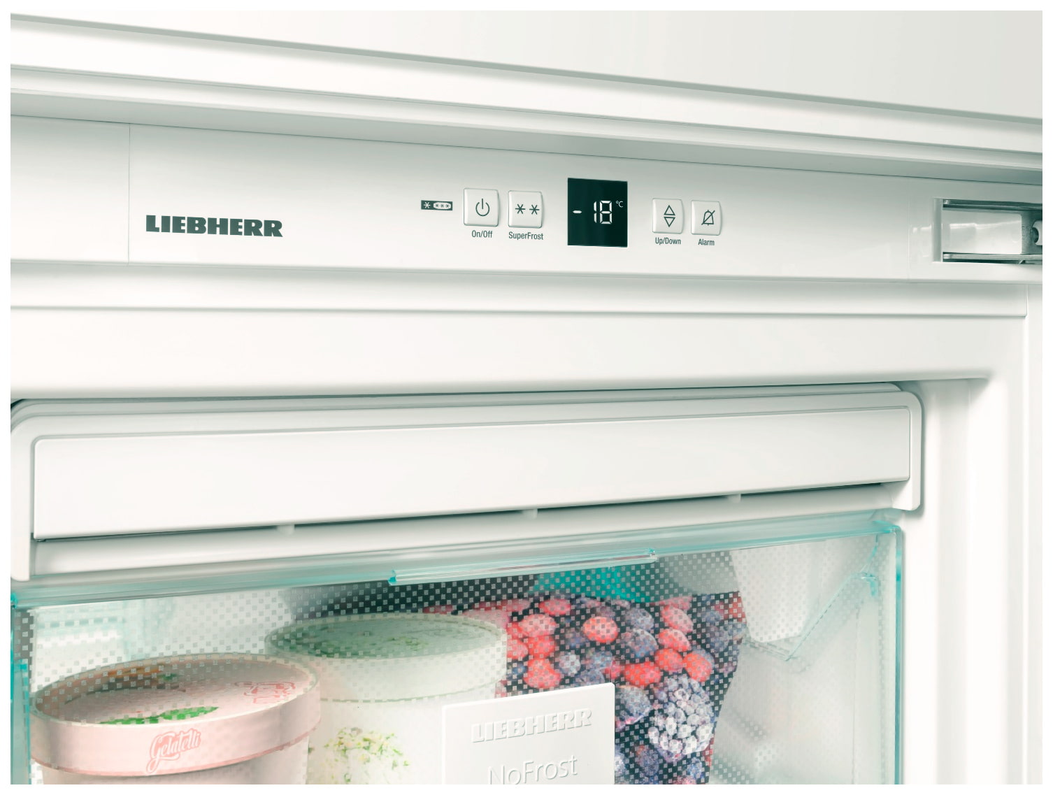 freezer with shock freezer