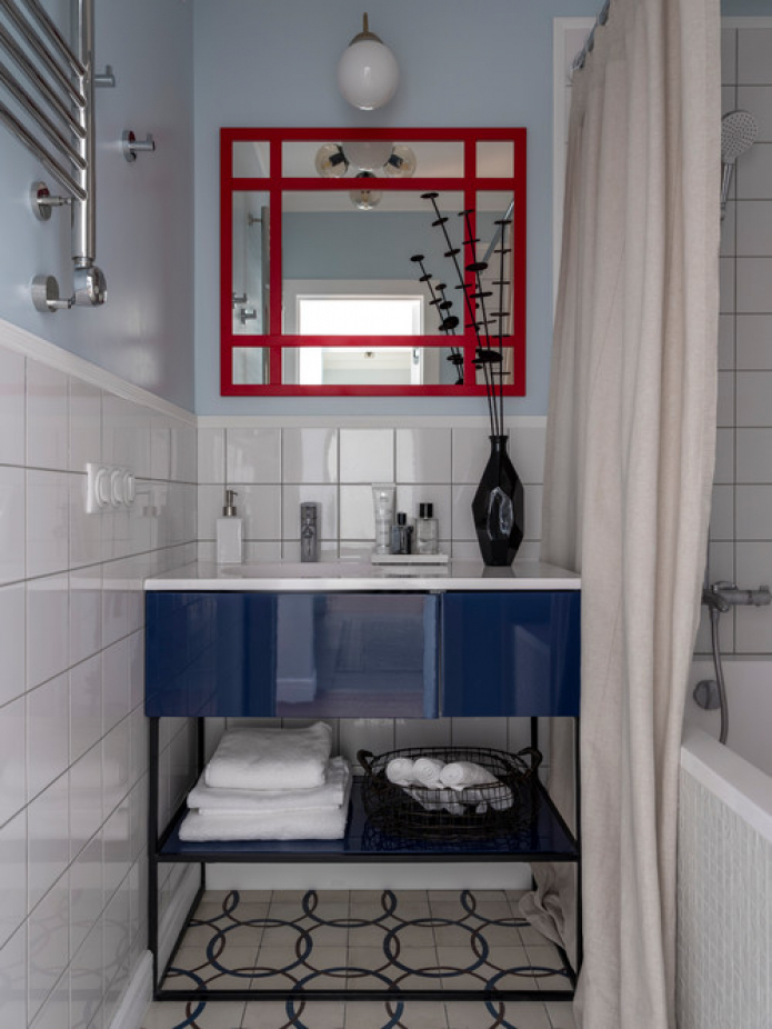 bright bathroom furniture