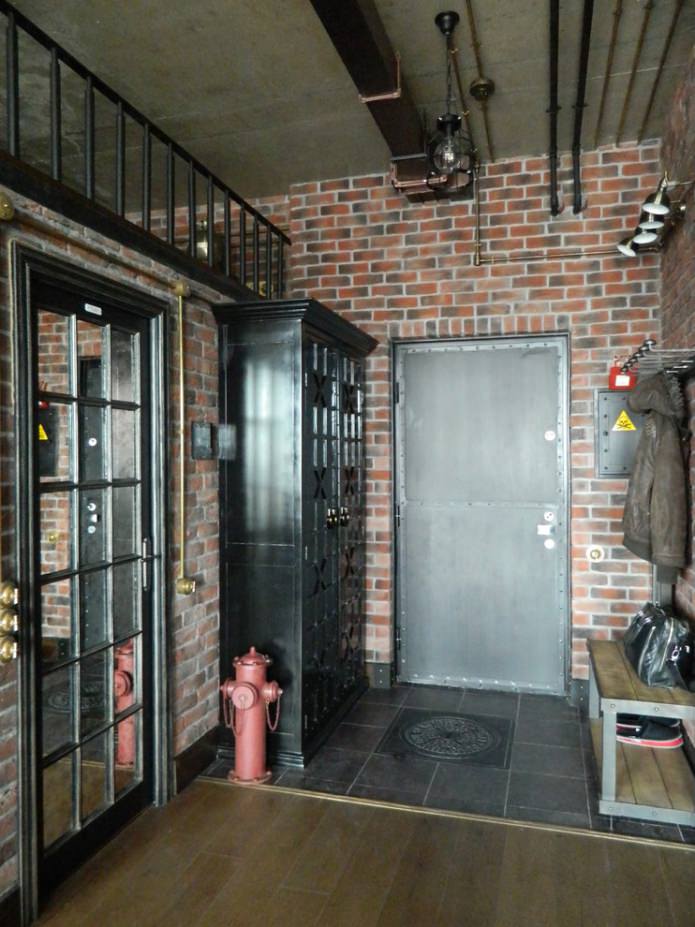 hallway in loft style hallway in loft style