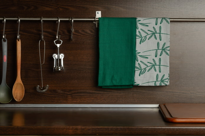 Towels in the kitchen Towels in the kitchen