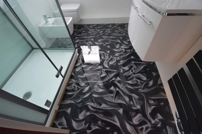bathroom floor