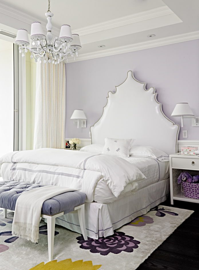 white headboard
