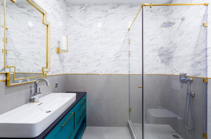 combination of marble with gold combination of marble with gold
