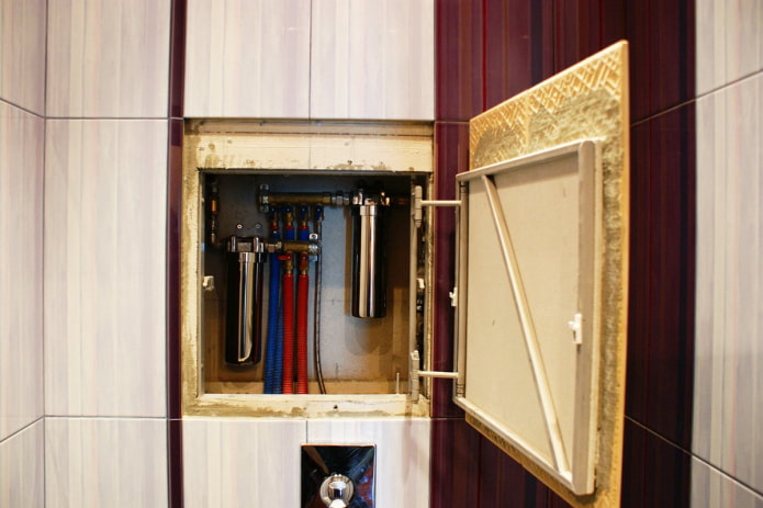 inspection hatch in tiles inspection hatch in tiles