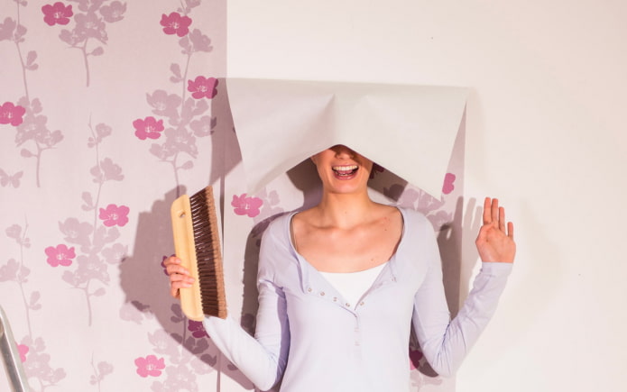 wallpaper moved away from the wall wallpaper moved away from the wall