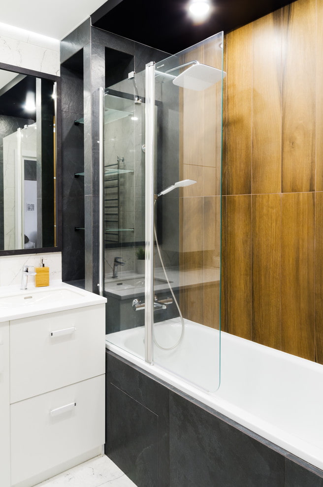 Screen in a modern interior Screen in a modern interior