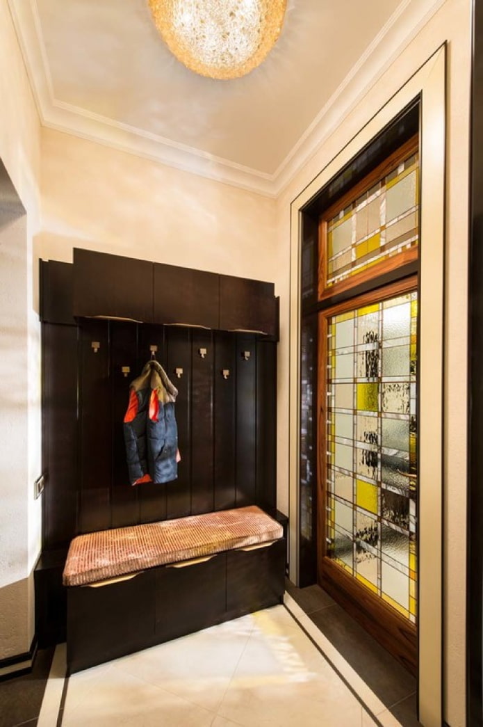 hallway hanger in wenge